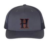 Mighty Hawks Trucker Hat w/ Leather Patch
