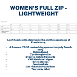 Football Women's Full Zip DT673