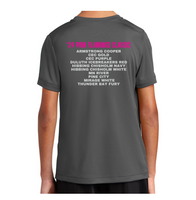 Pink Flamingo Classic Hockey Tourney Short Sleeve Sport Tee YST420
