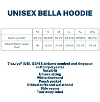 Hermantown Soccer Adult Hooded Sweatshirt Bella Block