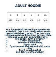 Fund A Hawk Full Logo Adult Sport Hoodie F244