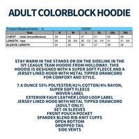Hermantown Soccer Unisex Color Block Hoodie