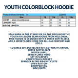 Hermantown Soccer Youth Color Block Hoodie