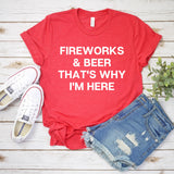 Fireworks & Beer Tee