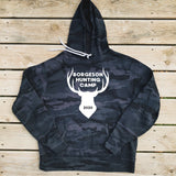 Personalized Hunting Camp Camo Hoodie