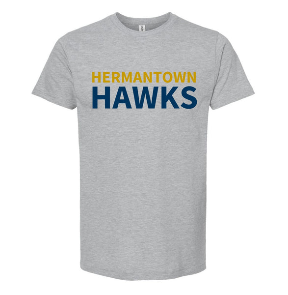 PTO Adult Tee Hermantown Hawks 202