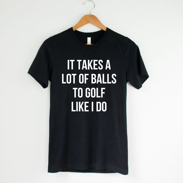 Lot of Balls To Golf Tee