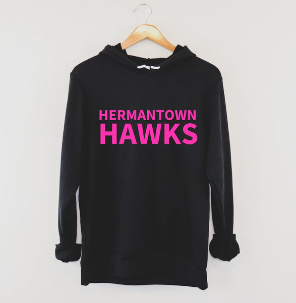 PTO Adult Hoodie Hermantown Hawks 3719
