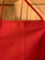SALE - RED APRON