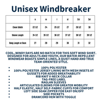 Hermantown Softball Unisex Windbreaker