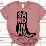 Sand In My Boots Tee