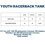 PTO Youth Racerback Tank 8800Y