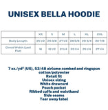 HYB Adult Hooded Sweatshirt Bella