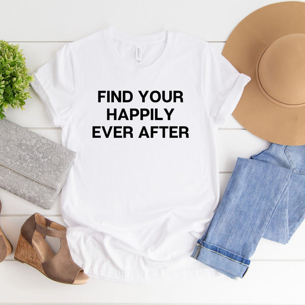 Happily Ever After Block Tee