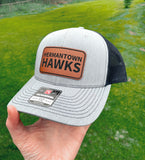PTO Trucker Hat Leather Patch