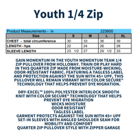 HYB Youth Sport 1/4 Zip
